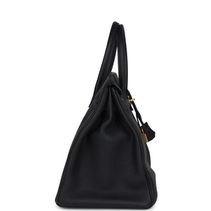 New Hermes Birkin 35 Black Togo Gold Hardware