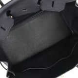 New Hermes Birkin 35 Black Togo Gold Hardware