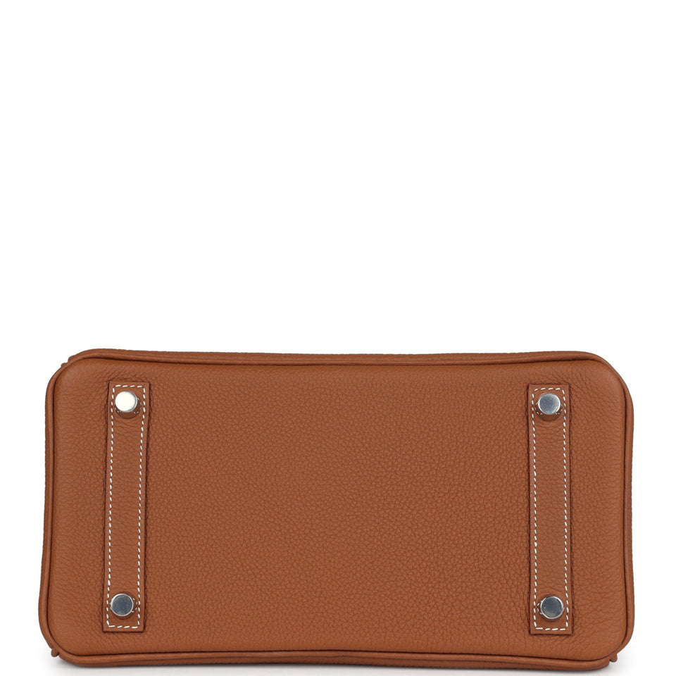 Hermes Birkin 25 Gold Togo Palladium Hardware