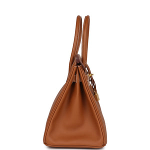 New Hermes Birkin 30 Gold Epsom Gold Hardware