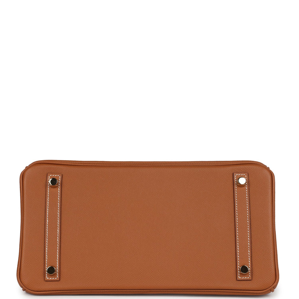 New Hermes Birkin 30 Gold Epsom Gold Hardware