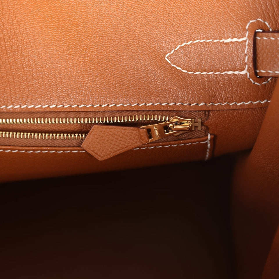 New Hermes Birkin 30 Gold Epsom Gold Hardware