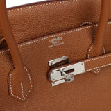 Hermes Birkin 35 Gold Togo Palladium Hardware