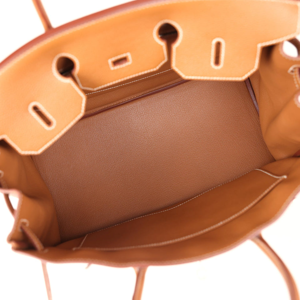 Hermes Birkin 35 Gold Togo Palladium Hardware