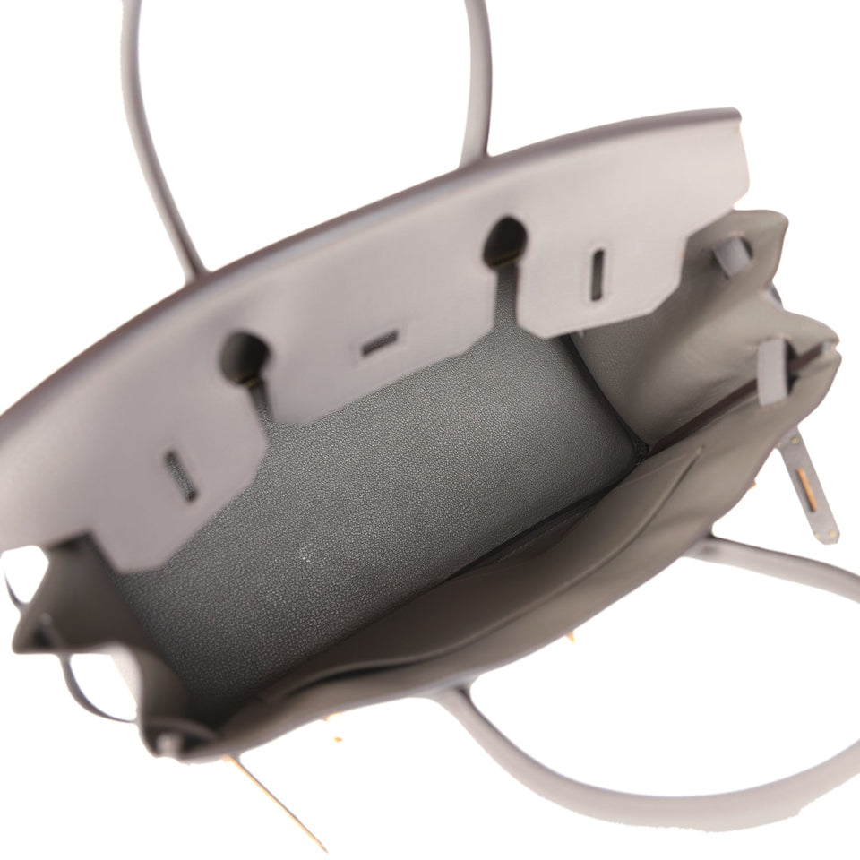 New Hermes Birkin 30 Etain Togo Rose Gold Hardware