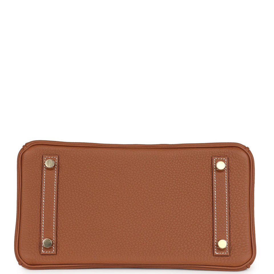 Hermes Birkin 25 Gold Togo Gold Hardware