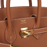 Hermes Birkin 25 Gold Togo Gold Hardware