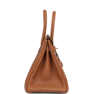 Hermes Birkin 30 Gold Togo Gold Hardware
