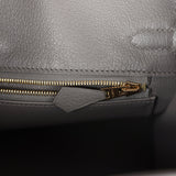 Hermes Birkin 25 Gris Meyer Togo Permabrass Hardware