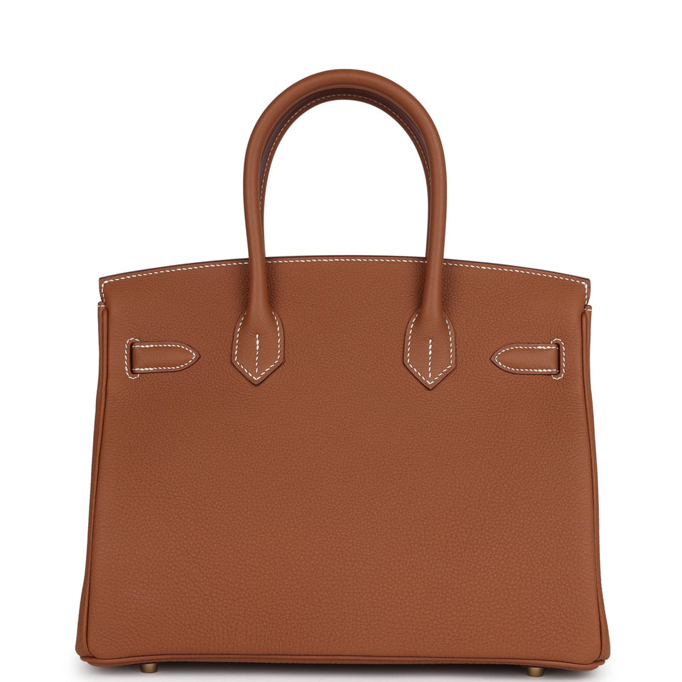Hermes Birkin 30 Gold Togo Gold Hardware