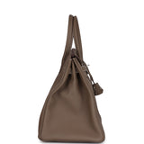 New Hermes Birkin 35 Etoupe Togo Palladium Hardware