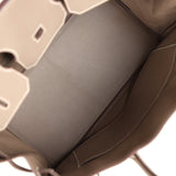New Hermes Birkin 35 Etoupe Togo Palladium Hardware