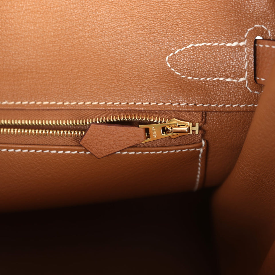 Hermes Birkin 30 Gold Togo Gold Hardware