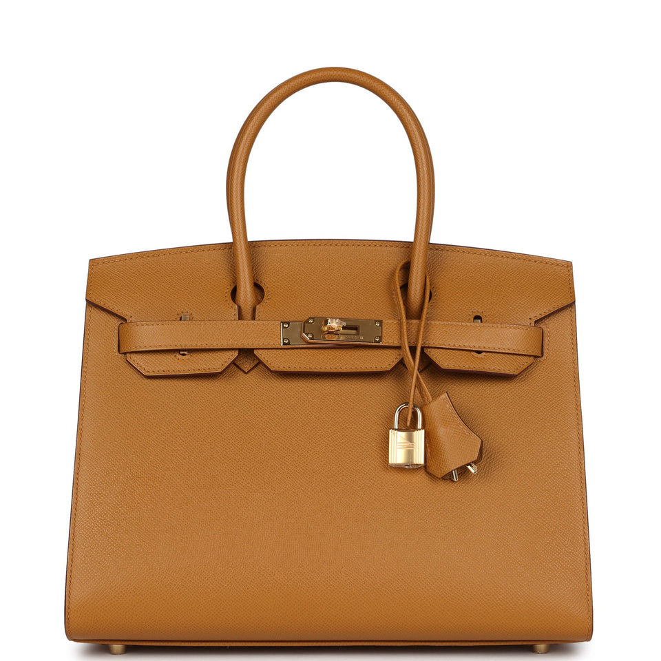 Hermes Birkin Sellier 30 Sesame Epsom Gold Hardware