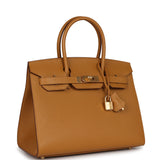 Hermes Birkin Sellier 30 Sesame Epsom Gold Hardware