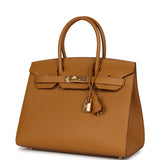 Hermes Birkin Sellier 30 Sesame Epsom Gold Hardware