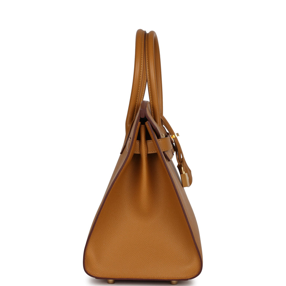 Hermes Birkin Sellier 30 Sesame Epsom Gold Hardware