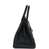 Hermes Birkin 35 Black Togo Gold Hardware