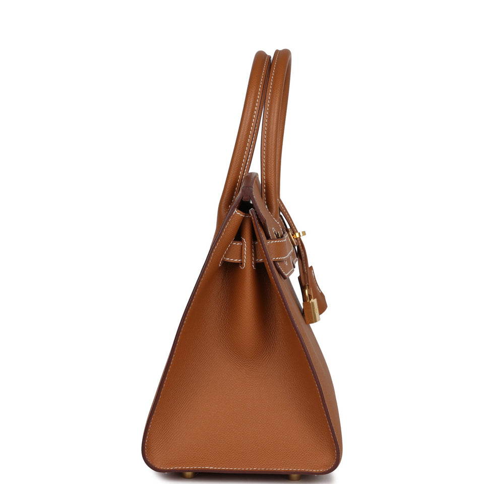 New Hermes Birkin Sellier 30 Gold Epsom Gold Hardware