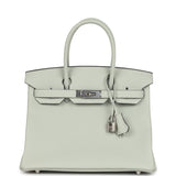Hermes Birkin 30 Gris Neve Togo Palladium Hardware