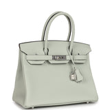 Hermes Birkin 30 Gris Neve Togo Palladium Hardware