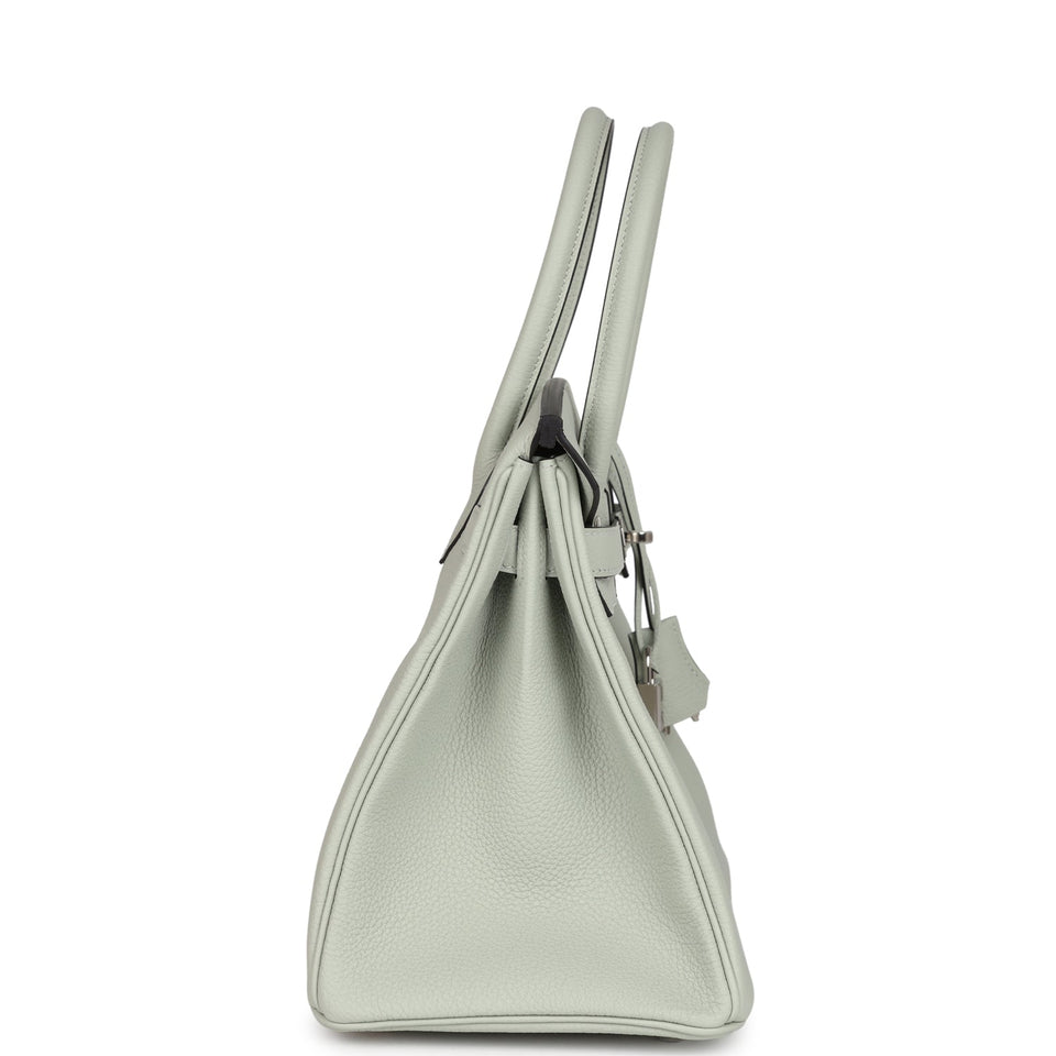 Hermes Birkin 30 Gris Neve Togo Palladium Hardware