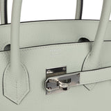 Hermes Birkin 30 Gris Neve Togo Palladium Hardware