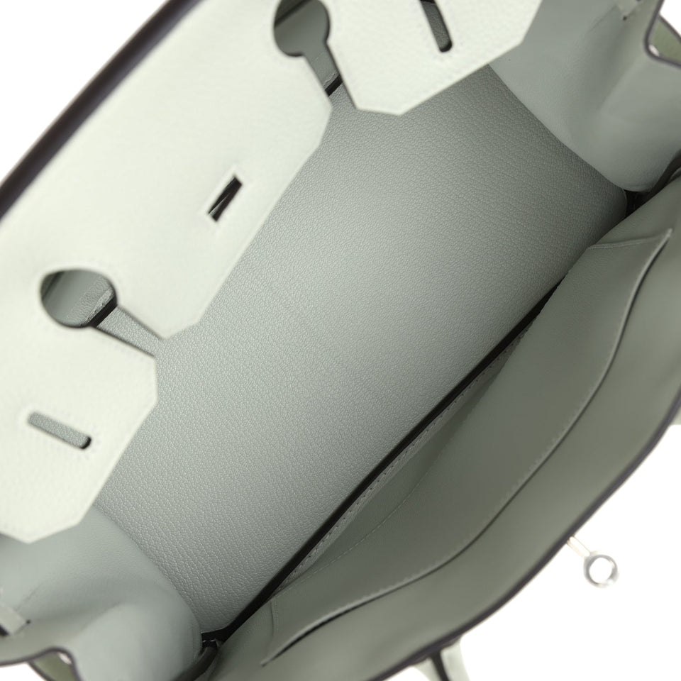 Hermes Birkin 30 Gris Neve Togo Palladium Hardware