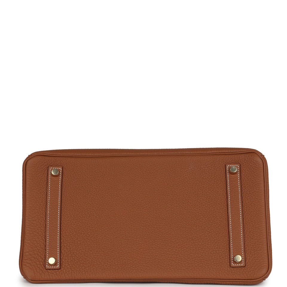 Hermes Birkin 35 Gold Togo Gold Hardware