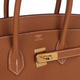 Hermes Birkin 35 Gold Togo Gold Hardware