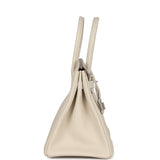 New Hermes Birkin 30 Craie Togo Palladium Hardware