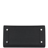 Hermes Birkin Sellier 25 Black Epsom Electrum Hardware