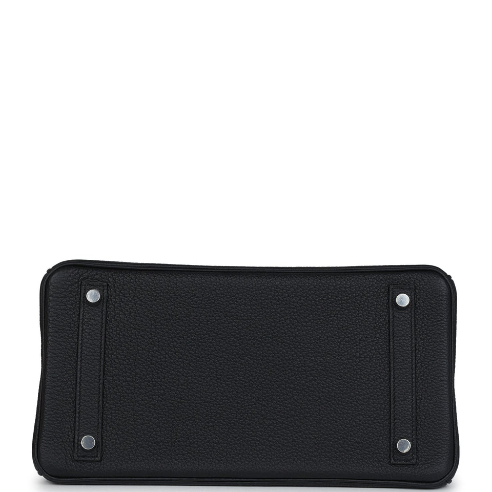 Hermes Birkin 30 Black Togo Palladium Hardware