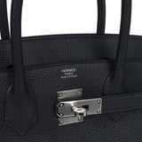 Hermes Birkin 30 Black Togo Palladium Hardware