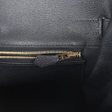 Hermes Birkin 30 Black Togo Gold Hardware