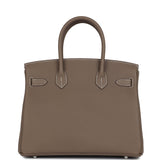 Hermes Birkin 30 Etoupe Togo Palladium Hardware