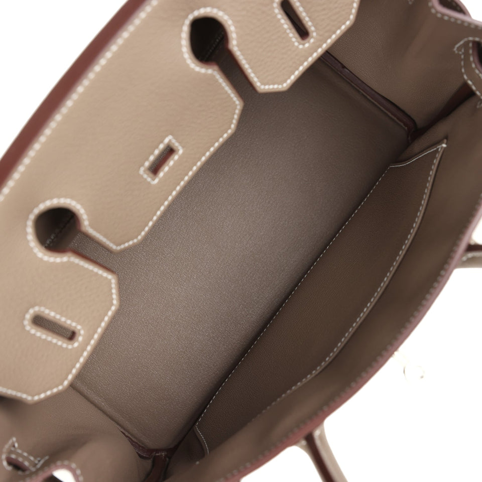 Hermes Birkin 30 Etoupe Togo Palladium Hardware