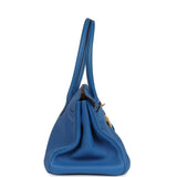 Hermes Shoulder Birkin 42 JPG Mykonos Clemence Gold Hardware