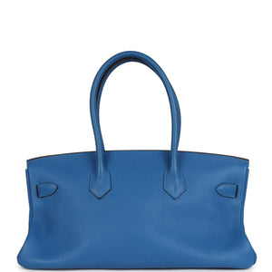 Hermes Shoulder Birkin 42 JPG Mykonos Clemence Gold Hardware