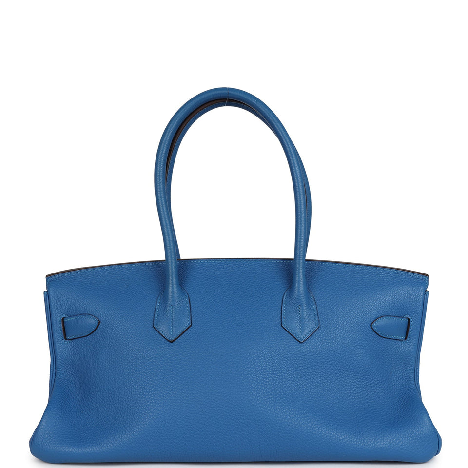 Hermes Shoulder Birkin 42 JPG Mykonos Clemence Gold Hardware
