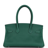 Hermes Shoulder Birkin Light 29 Vert Moyen Evercolor Palladium Hardware