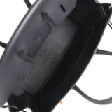 Hermes Birkin 25 Black Togo Gold Hardware