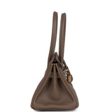Hermes Shoulder Birkin Light 29 Etoupe Evercolor Gold Hardware