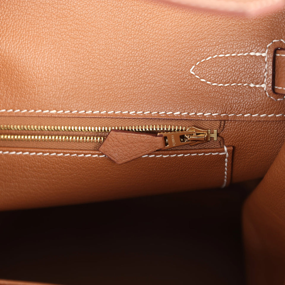 Hermes Birkin 30 Gold Togo Gold Hardware