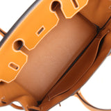 Preowned Hermes Birkin 30 Toffee Epsom Palladium Hardware
