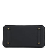 Hermes Birkin 25 Black Togo Gold Hardware