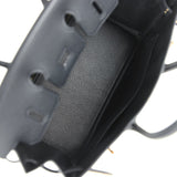 Hermes Birkin 25 Black Togo Gold Hardware