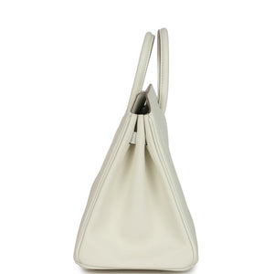 Hermes Birkin Shadow 25 Mushroom Swift Palladium Hardware