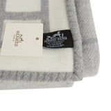 Hermes "Classic Avalon" Ecru and Gris Clair Blanket