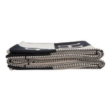 Hermes "Avalon III" Gris and Black Blanket